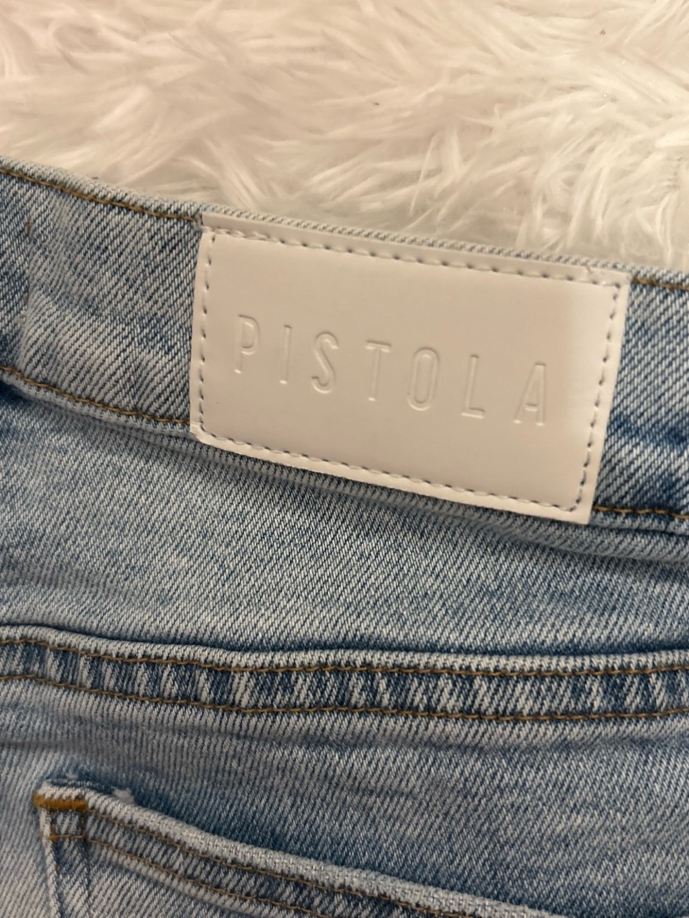 Pistola Lennon Distressed High Rise Bootcut Jeans - Picture 6 of 9